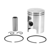 PISTON FOR 50cc MOTORBIKE -AIRSAL FOR MINARELLI 50 AM6/MBK 50 X-POWER, X-LIMIT/YAMAHA 50 TZR, DTR/PEUGEOT 50 XPS/RIEJU 50 RS1/BETA 50 RR/APRILIA 50 RS 1995>2005 (for cast iron cylinder)