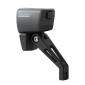 ECLAIRAGE VELO POUR MOYEU DYNAMO AVANT SUR FOURCHE AXA NXT 30 LUX NOIR BOUTON SWITCH ON/OFF - POUR VOIR A 50m ET VISIBLE A 3kms - ECLAIRAGE A L'ARRET 4mn 8713249332970