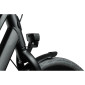 ECLAIRAGE VELO POUR MOYEU DYNAMO AVANT SUR FOURCHE AXA NXT 30 LUX NOIR BOUTON SWITCH ON/OFF - POUR VOIR A 50m ET VISIBLE A 3kms - ECLAIRAGE A L'ARRET 4mn 8713249332970