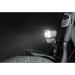 ECLAIRAGE VELO POUR MOYEU DYNAMO AVANT SUR FOURCHE AXA NXT 30 LUX NOIR BOUTON SWITCH ON/OFF - POUR VOIR A 50m ET VISIBLE A 3kms - ECLAIRAGE A L'ARRET 4mn 8713249332970
