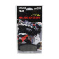 PLAQUETTE DE FREIN MALOSSI SPORT POUR BMW 600 GT, 650 SPORT 2012>, C EVOLUTION AV-AR / HONDA 350 ADV 2021> AV 3700948264966