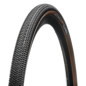 TYRE FOR GRAVEL BIKE 700 X 40 HUTCHINSON TOUAREG HARDSKIN TAN Black /Brown TUBETYPE/TUBELESS FOLDABLE (40-622)