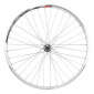 ROUE ROUTE 700 ELAN ARRIERE CFX ARGENT MOYEU ALU ROUE LIBRE 7/6V. AVEC ECROUS 32 RAYONS GALVA JANTE 13C 3660429011338