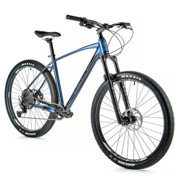 VELO MUSCULAIRE VTT 29 LEADER FOX EMPORIA 2023 BLEU TIGRE 11V CADRE 20 POUCES (TAILLE ADULTE 180 à 188 cm)