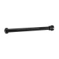 AXE TRAVERSANT / BLOCAGE ROUE ARRIERE BLACKBEARING FILETAGE m12x1.0mm NOIR (167mm HORS BUTEE DONT FILETAGE 19mm) AVEC ECROU 3760290197381