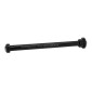 AXE TRAVERSANT / BLOCAGE ROUE ARRIERE BLACKBEARING FILETAGE M12 x 1.5 mm NOIR (170 mm HORS BUTEE DONT FILETAGE 20 mm) AVEC ECROU 3760290197459