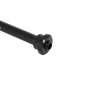 AXE TRAVERSANT / BLOCAGE ARRIERE BLACKBEARING FILETAGE m12x1.5mm POUR 12X142 NOIR (170mm HORS BUTEE DONT FILETAGE 20mm) 3760290197459
