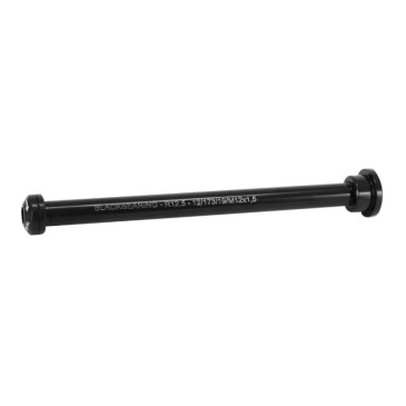 AXE TRAVERSANT / BLOCAGE ARRIERE BLACKBEARING FILETAGE m12x1.5mm POUR 12X142 NOIR (173mm HORS BUTEE DONT FILETAGE 19mm) 3760290197442