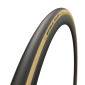 PNEU ROUTE 700 X 25 MICHELIN POWER CUP CLASSIC NOIR FLANC BEIGE TUBELESS READY TS (25-622) COMPATIBLE HOOKLESS 3528705982386