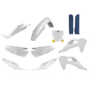 FAIRINGS/BODY PARTS FOR HUSQVARNA 125 TC, 250, 350, 450 FC 2019> White - (OEM color) (11 parts kit) -POLISPORT- 5604415123719
