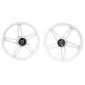 JANTE/ROUE CYCLO 17" TYPE BERNARDI POUR PEUGEOT 103 MVL, VOGUE BLANC (VENDU PAR PAIRE) -SELECTION P2R- 