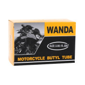 INNER TUBE 10'' 3.00 A 3.25-10 , 90/90-10 A 100/90-10 , 100/80-10 WANDA Elbow valve