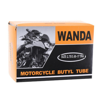 CHAMBRE A AIR 17'' 2.75 A 3.00-17 WANDA VALVE TR4 6900033340163