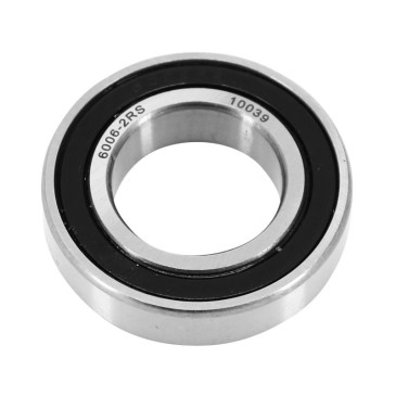 ROULEMENT DE ROUE 6006 2RS (30x55x13 mm) (VENDU A L'UNITE) -SELECTION P2R- 3701213435371