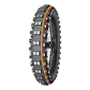 TYRE FOR MOTORBIKE 16'' 90/100-16 MITAS TERRA FORCE MX SM SOFT TO MEDIUM REAR TT 51M NHS (Red/yellow strip) 3831126106652
