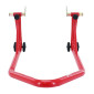 PADDOCK STAND (Bike Lift) REAR - RED - P2R (STEEL TUBE Ø 38 mm) ( MAX LOAD 295 kg) 3700948219270