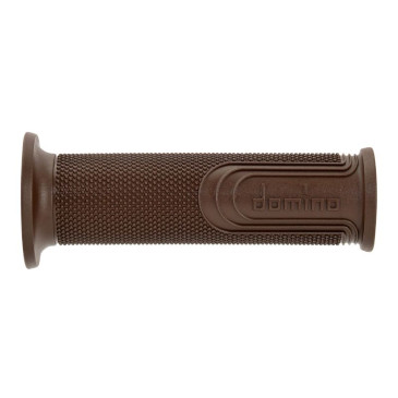 GRIP - DOMINO ORIGINAL- ON ROAD 6274 STYLE Brown OPEN END 120mm (PAIR) 8033900018426