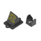 CLAPET SCOOT MALOSSI POUR PIAGGIO 50 ZIP, TYPHOON, NRG/GILERA 50 STALKER, RUNNER, DNA, ICE (VL13 LAMELLES CARBONE 0,30 MHR 45° CARBONE SUPPORT ALU) 3700948266090