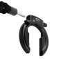 ANTIVOL VELO FER A CHEVAL AXA IMENSO GRANDE OUVERTURE 75mm NOIR (SANS FIXATION) - COMPATIBLE PLUG ULC- SECURITE NIVEAU 12/15 (CLE PRISONNIERE) 8713249305486