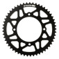 COURONNE 50 A BOITE ADAPTABLE BETA 50 RR ENDURO 2006>2018, 50 RR MOTARD 2005>2018 420 53 DTS ALU CNC NOIR (DIAM 100/120/8.5) -STAGE 6- 4260405316755