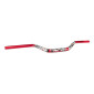 GUIDON 50 A BOITE STAGE 6 CROSS ALU FATBAR DESIGN DIAM 28,6mm ROUGE 4051272013317