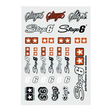 STICKER STAGE 6 LOGO (A3) (1 sheet) 4051272112256
