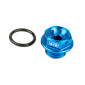 OIL CAP FOR 50cc MOTORBIKE STAGE 6 FOR DERBI 50 SENDA, GPR -BLUE-