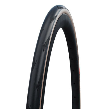 PNEU ROUTE 700 X 30 SCHWALBE PRO ONE SUPER RACE NOIR/BEIGE TUBELESS READY TS (30-622) RENFORT V-GUARD ADDIX COMPATIBLE GIANT 4026495891660