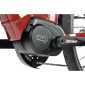 VELO ELECTRIQUE/VAE CITY 28 LEADER FOX SAGA MIXTE ROUGE TIGRE 8V MOTEUR CENTRAL BAFANG M300 36V 80Nm BATTERIE 15Ah (20'' - H52cm - TAILLE L - POUR ADULTE DE 178cm à 185cm) 8592826036155