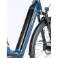 VELO ELECTRIQUE/VAE CITY 28 LEADER FOX SAGA 2023 MIXTE BLEU TIGRE 8V MOTEUR CENTRAL BAFANG M300 36V 80Nm BATTERIE 15Ah (16,5'' - H43cm - TAILLE S - POUR ADULTE DE 158cm à 168cm)