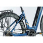 EBIKE - HYBRID BIKE LEADER FOX 28'' SAGA 2023 "UNISEX" Striped blue - 8 Speed - BAFANG CENTRAL ENGINE M300 36V 80Nm BATTERIE 14Ah ( Frame 16,5'' - H43cm - SIZE S - RIDER'S HEIGHT 158cm to 168cm) 8592826036193