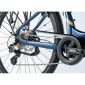 VELO ELECTRIQUE/VAE CITY 28 LEADER FOX SAGA 2023 MIXTE BLEU TIGRE 8V MOTEUR CENTRAL BAFANG M300 36V 80Nm BATTERIE 15Ah (16,5'' - H43cm - TAILLE S - POUR ADULTE DE 158cm à 168cm)