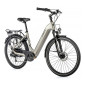 VELO ELECTRIQUE/VAE CITY 26 LEADER FOX LOTUS MIXTE ARGENT 7V MOTEUR ROUE AR BAFANG 36V 45Nm BATTERIE 15Ah (20'' - H52cm - TAILLE L - POUR ADULTE DE 178cm à 185cm) 8592826036414