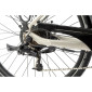 VELO ELECTRIQUE/VAE CITY 26 LEADER FOX LOTUS MIXTE ARGENT 7V MOTEUR ROUE AR BAFANG 36V 45Nm BATTERIE 15Ah (20'' - H52cm - TAILLE L - POUR ADULTE DE 178cm à 185cm) 8592826036414