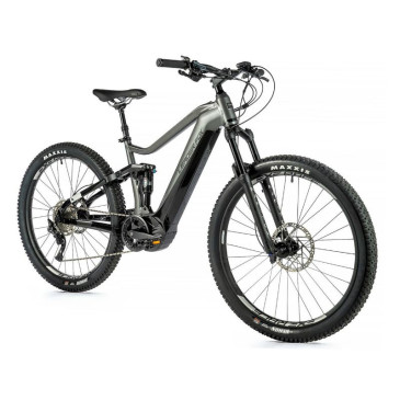 VELO ELECTRIQUE/VAE VTT 29 LEADER FOX ARRAN TOUT SUSPENDU HOMME GRIS 10V MOTEUR CENTRAL PANASONIC GX ULTIMATE 36V 90Nm BATTERIE 20Ah (CADRE 19,5" - H50cm - L - ADULTE DE 178cm à 185cm) 8592826039866
