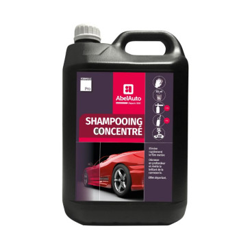 NETTOYANT SHAMPOING CONCENTRE CARROSSERIE ABEL AUTO 5L (MARQUE FRANCAISE) -GAMME PROFESSIONNELLE- 3170650053026
