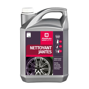 WHEEL CLEANER - ABEL AUTO 5L (Professionnal French Brand) 3170650058021