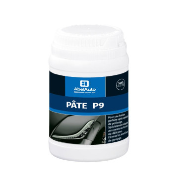 POLISHING PASTE P9 ABEL AUTO 300 gr ABRASIVENESS 40, SHINE 60 (Professionnal French Brand) 3170650138044