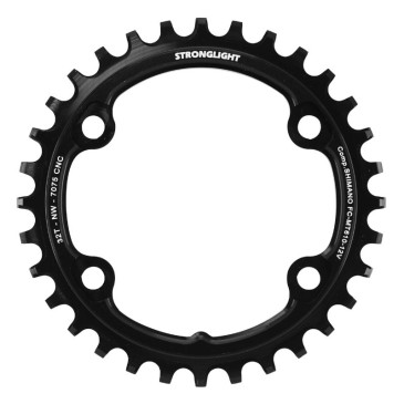 PLATEAU VTT 4BRA D.96 POUR SHIMANO SLX MT610 STRONGLIGHT 32DTS MONO 12V. NOIR 3700223723126