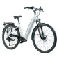 VELO ELECTRIQUE/VAE CITY 28 LEADER FOX VIVALO MIXTE BLANC 9V MOTEUR CENTRAL BAFANG M420 36V 80Nm BATTERIE 15Ah (18'' - H46cm - TAILLE M - POUR ADULTE DE 168cm à 178cm) 8592826036438