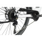 VELO ELECTRIQUE/VAE CITY 28 LEADER FOX VIVALO MIXTE BLANC 9V MOTEUR CENTRAL BAFANG M420 36V 80Nm BATTERIE 15Ah (18'' - H46cm - TAILLE M - POUR ADULTE DE 168cm à 178cm) 8592826036438