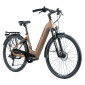VELO ELECTRIQUE/VAE CITY 28 LEADER FOX VIVALO MIXTE CUIVRE 9V MOTEUR CENTRAL BAFANG M420 36V 80Nm BATTERIE 15Ah (16,5'' - H43cm - TAILLE S - POUR ADULTE DE 158cm à 168cm) 8592826036254