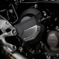 CLUTCH COVER FOR YAMAHA 900 MT-09 2014>2020, TRACER 2014>2020, FZ-09 2014>2017, XSR 2015>2021 BLACK -POLISPORT- 5604415127960