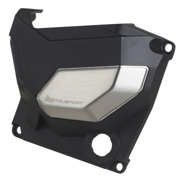 PROTECTION/COUVRE CARTER D'EMBRAYAGE POUR KAWASAKI 900 Z900 2017> NOIR (COTE DROIT) -POLISPORT- 5604415127908
