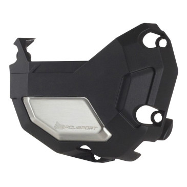 ALERNATOR COVER FOR KAWASAKI 900 Z900 2017> BLACK -POLISPORT- 5604415127915