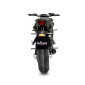 POT MOTO LEOVINCE LV ONE EVO BLACK EDITION ACIER INOX POUR YAMAHA 700 MT-07 2021>2023 (COUPELLE CARBONE) (AVEC CATALYSEUR) (HOMOLOGUE CE) -REF 14360EBK- 8057168862270