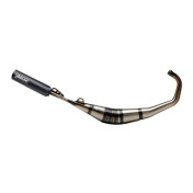 EXHAUST FOR 50cc MOTORBIKE- YASUNI R1 VARNISHED FOR BETA 50 RR/RIEJU 50 MRT, SMX, RMX, RR/PEUGEOT 50 XPS, XP6/MBK 50 X-LIMIT/YAMAHA 50 DTR (LOW MOUNTING) (BLUE SILENCER) -TUB808TA- 8404009063882