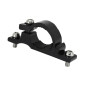 BOTTLE CAGE MOUNTING BRACKET-ON SADDLE CLAMP (FOR 2 BOTTLE CAGES+SADDLEBAG)