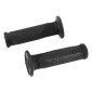 GRIP - DOMINO ORIGINAL- ON ROAD 732 CARBON GEL - Black/Carbon CLOSED END 125mm (PAIR) 0801766028914