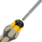 TOURNEVIS BURIN WERA 932 S6 KRAFTFORM CRUCIFORME (PHILLIP) ET PLAT AVEC RACK DE RANGEMENT NOIR/JAUNE (SET 6 PIECES) -MARQUE ALLEMANDE POUR LES ATELIERS- 4013288134479